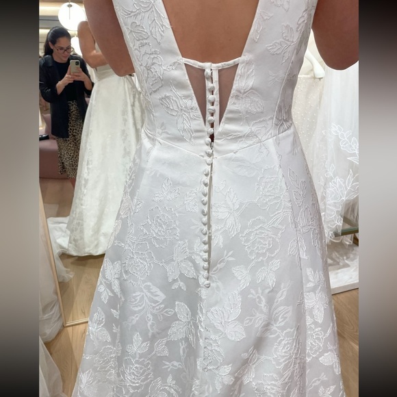 Marchesa Eire Wedding Gown - Worn Once. Dry Clean and In Wedding Box. Size 4. - Picture 3 of 3